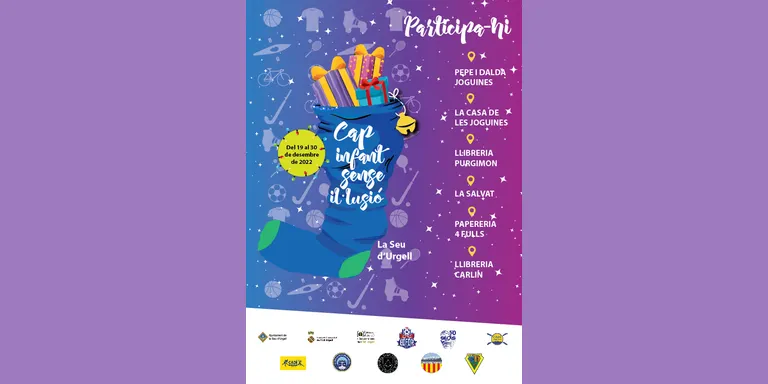 La Seu d'Urgell torna a organitzar la campanya solidària 'Cap infant sense il·lusió'