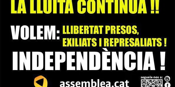 L'ANC demana que a partir de dissabte se surti al carrer amb una estelada