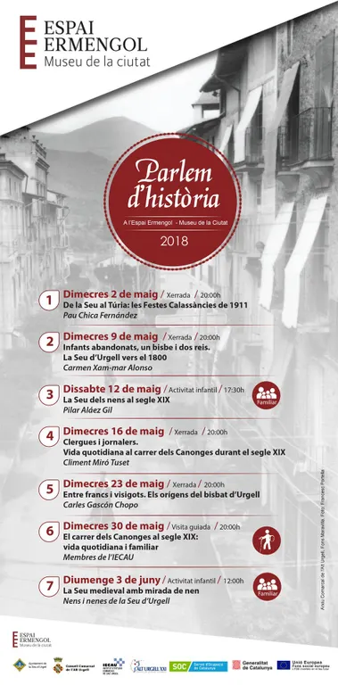 Nova edició a la Seu del cicle 'Parlem d'Història"