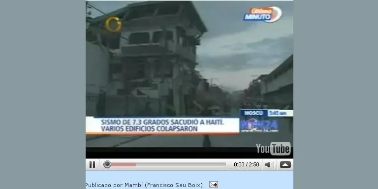 La Seu se suma a l'ajut pel terratrèmol d'Haití