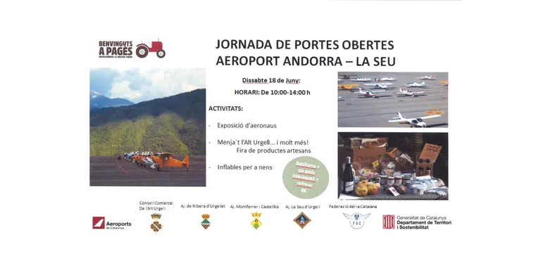 Jornada de portes obertes a l'Aeroport Andorra-la Seu d'Urgell