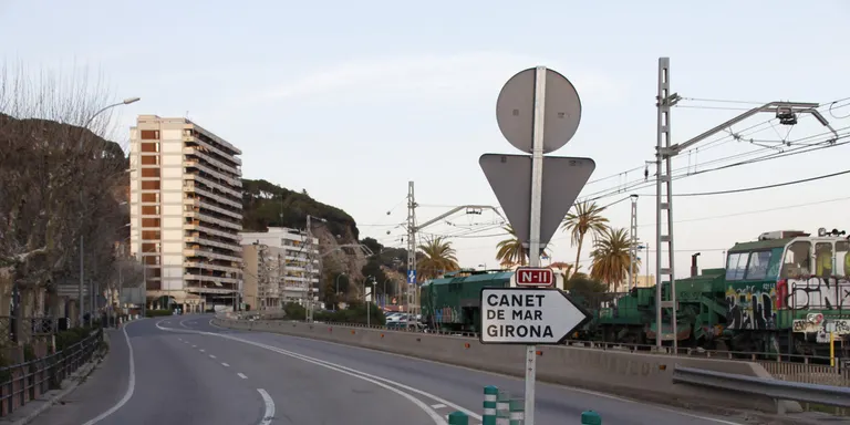La connexió entre Arenys i Caldes d'Estrac és el tram que genera més complicacions per la pacificació de la N-II
