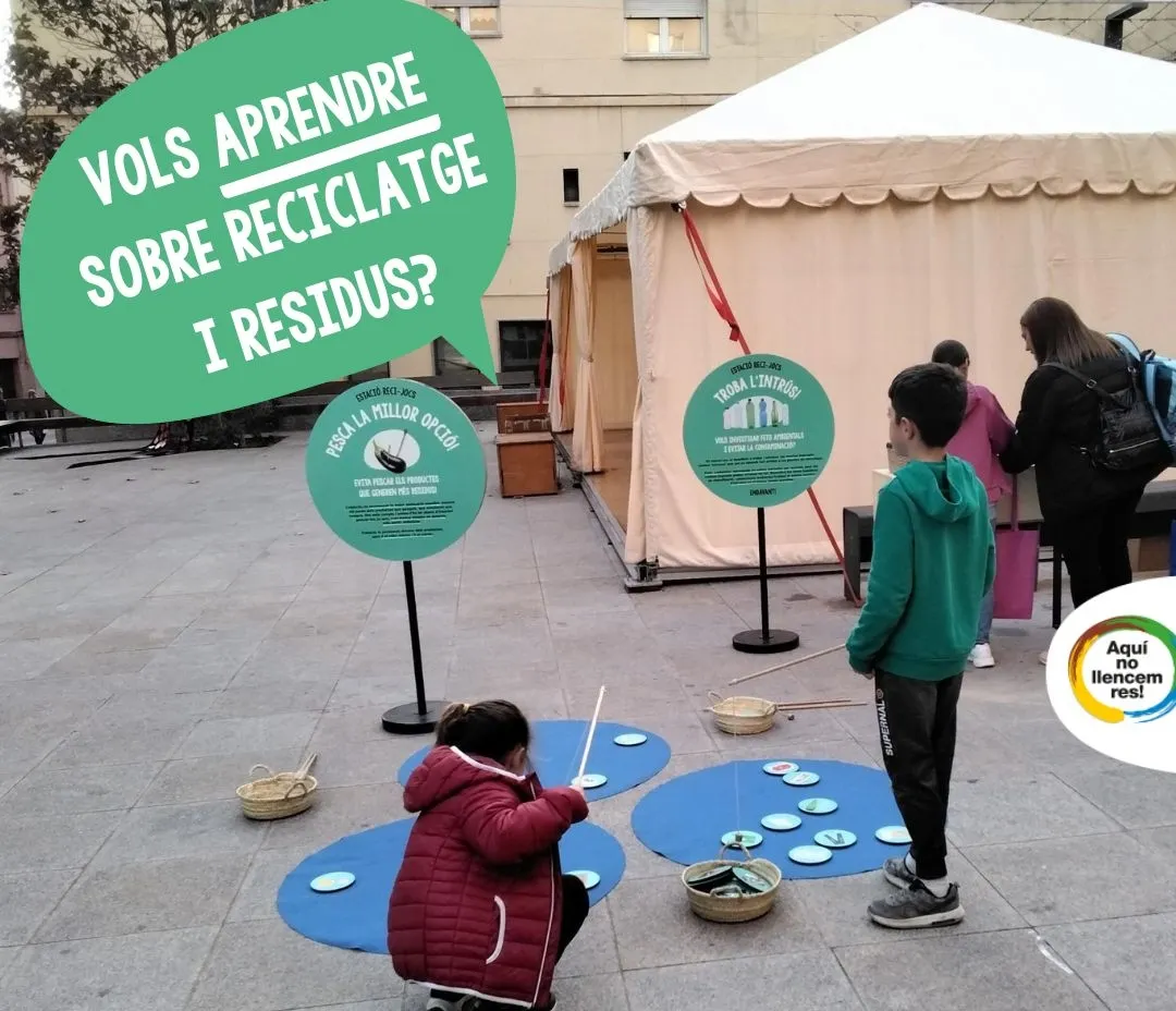 Arriba a Caldes la campanya del consorci comarcal de residus sobre la importància de reciclar correctament