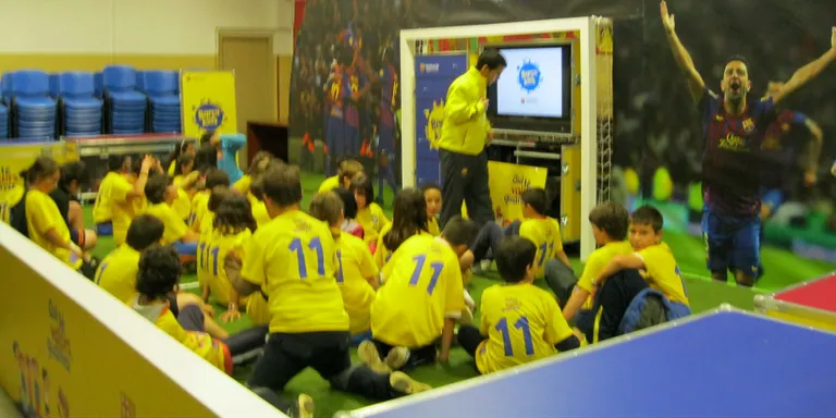 L'escola Albert Vives, seleccionada per al programa Barçakids