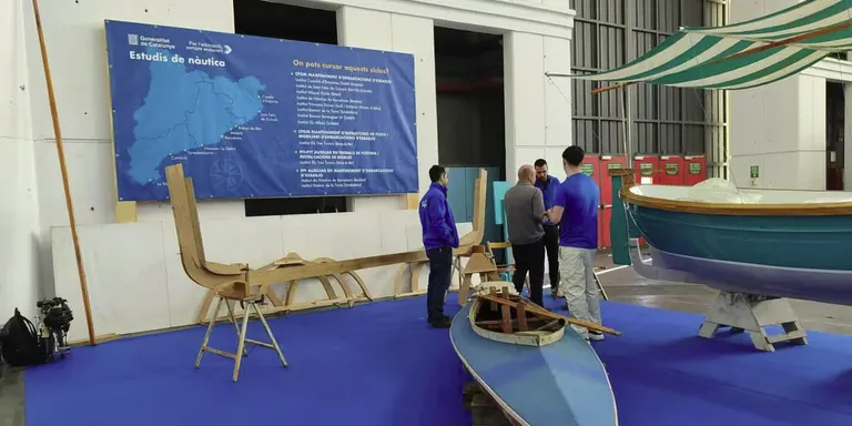 L'Institut Els Tres Turons, present al Saló d'Ensenyament