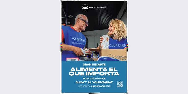Es busquen voluntaris per formar part del Gran Recapte d’Aliments