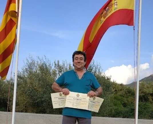 Jesús Arribas, del Club de Tir Olímpic Cambrils, campió d’Espanya per equips al Campionat d'Armes Històriques