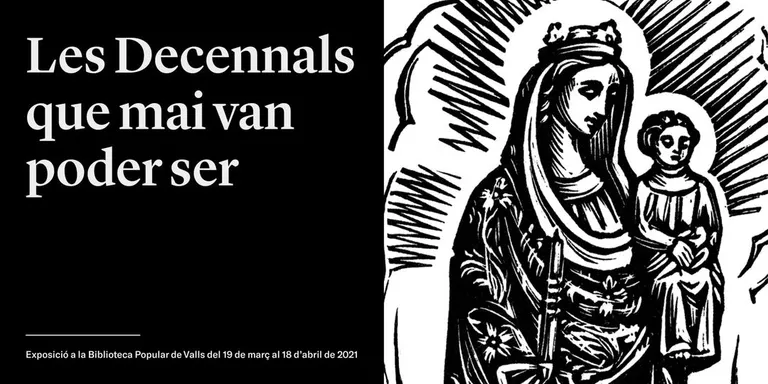 La mostra “Les Decennals que mai van poder ser” s’exposa a la Biblioteca Popular