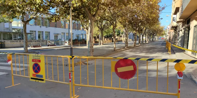 El Morell inicia les obres a la rambla Pau Casal i instal·la leds al segon tram