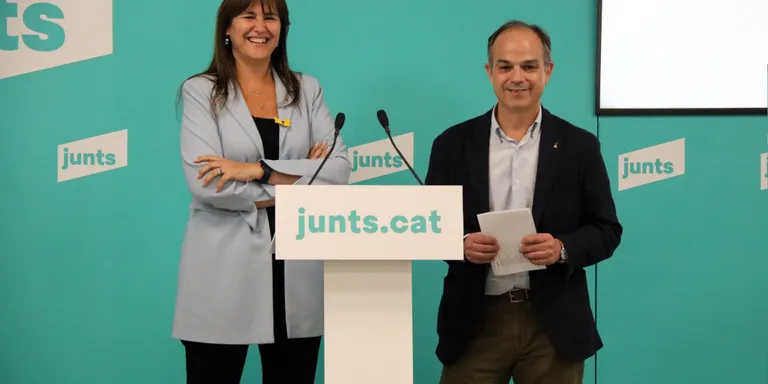 Borràs i Turull agafen dissabte les regnes de Junts amb la "confrontació" contra l'Estat com a bandera