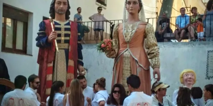 En Tallaferro i la Flor d’Alba són els protagonistes d’aquest Sant Zenon pel seu 60è aniversari