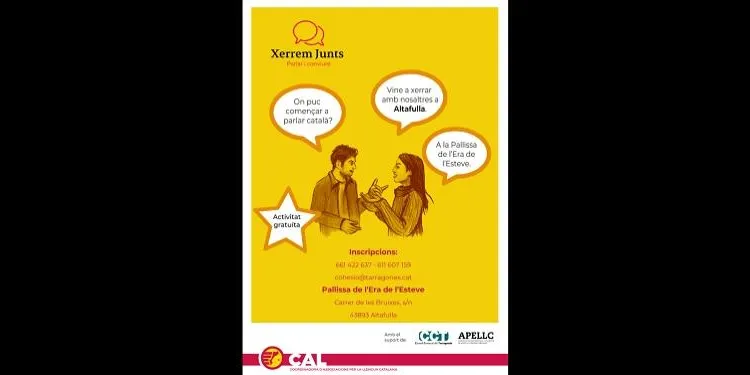 Impulsen una nova edició del 'Xerrem junts', per contribuir que els veïns d'Altafulla aprenguin a parlar català