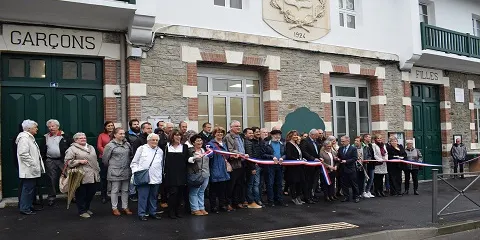 INAUGURATION DU GROUPE SCOLAIRE JEAN JAURÈS À HENDAYE
