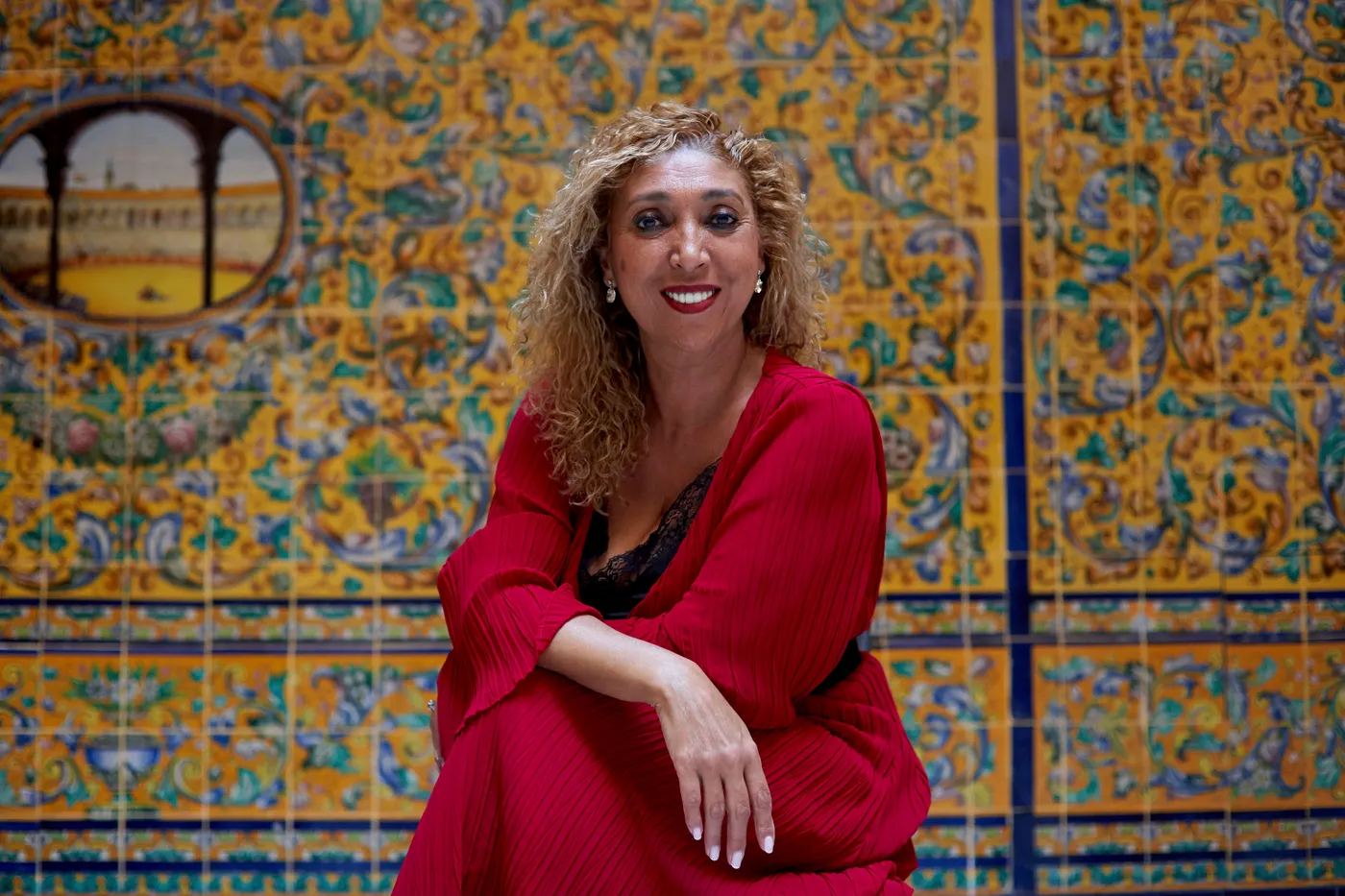 La cantaora Esperanza Fernández en La Huella de Fernanda