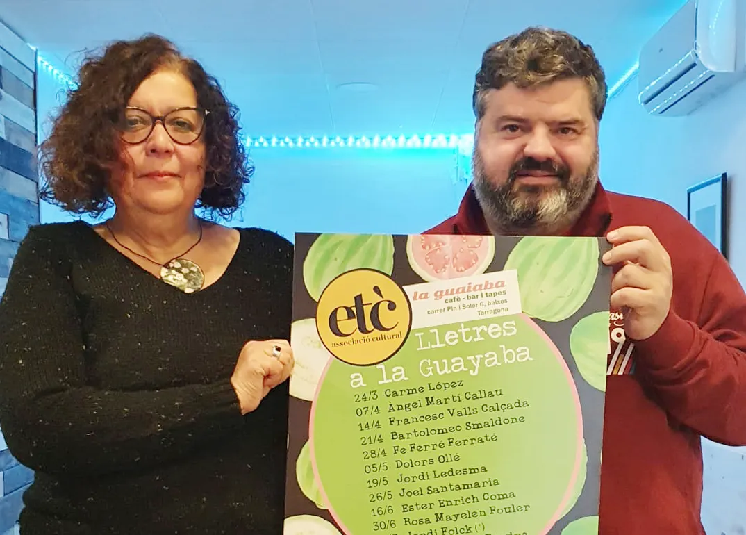 Jordi Ledesma participarà al cicle ‘Lletres a la Guayaba’ organitzat per l’associació Etcètera