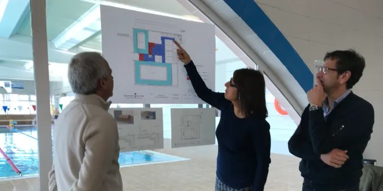 Renovació total del paviment de la piscina coberta del Fornàs