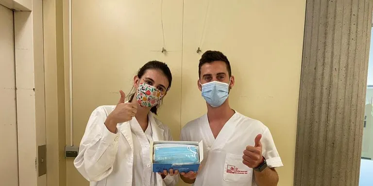 Noves donacions de material d'entitats i un establiment de restauració al Centre Sanitari