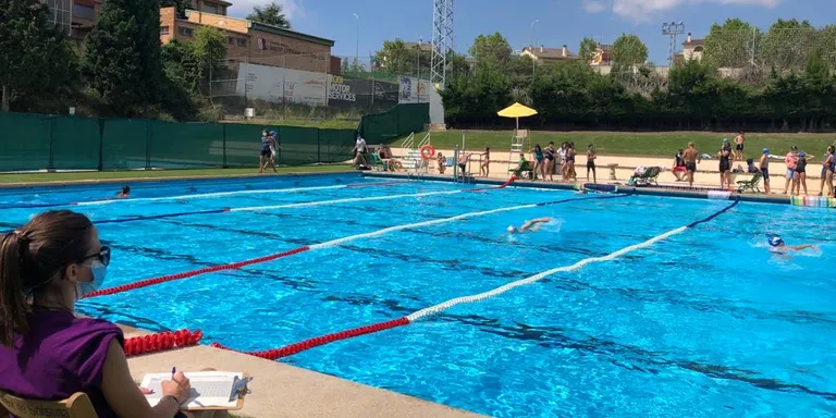 Les piscines municipals de Solsona acullen aquest dissabte l'Hora de Resistència de Natació