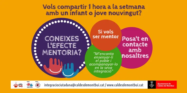 Des de Caldes Solidària es fa una crida a la participació al Projecte Mentoria
