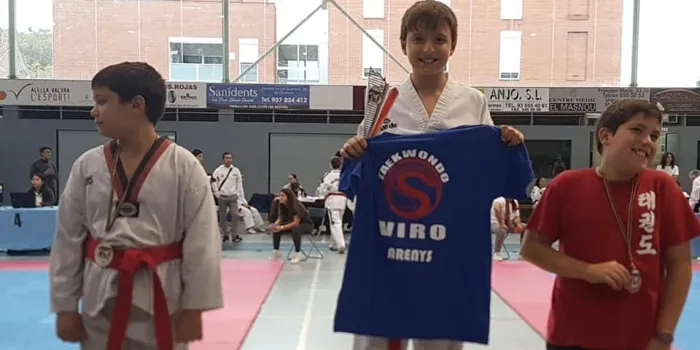El Club Taekwondo aconsegueix bons resultat a la Copa Federacio d'Arenys Marcials de Catalunya