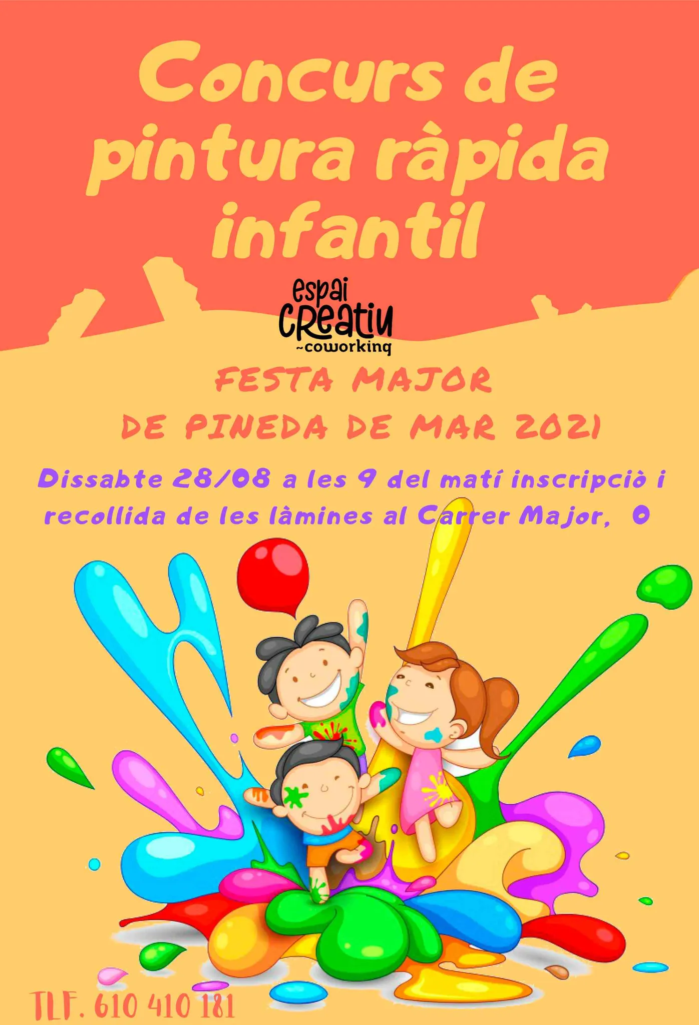 Concurs de pintura ràpida infantil