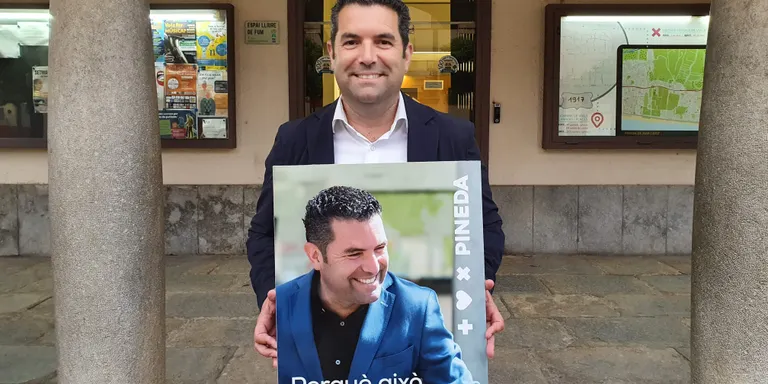 Xavier Amor (PSC): «Tenim un projecte que recull les demandes de la gent que busca el millor per Pineda»