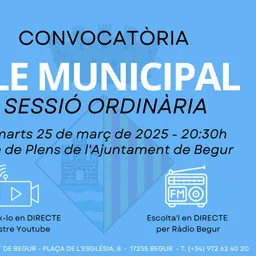 25 de març: Ple municipal ordinari de l’Ajuntament de Begur - episode art