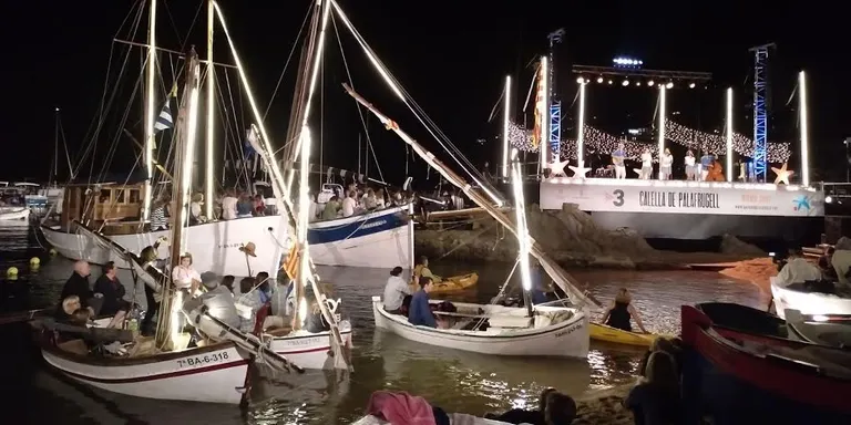 La Madrona i La Rosita a l'escenari de la 51ena Cantada d'Havaneres de Calella de Palafrugell