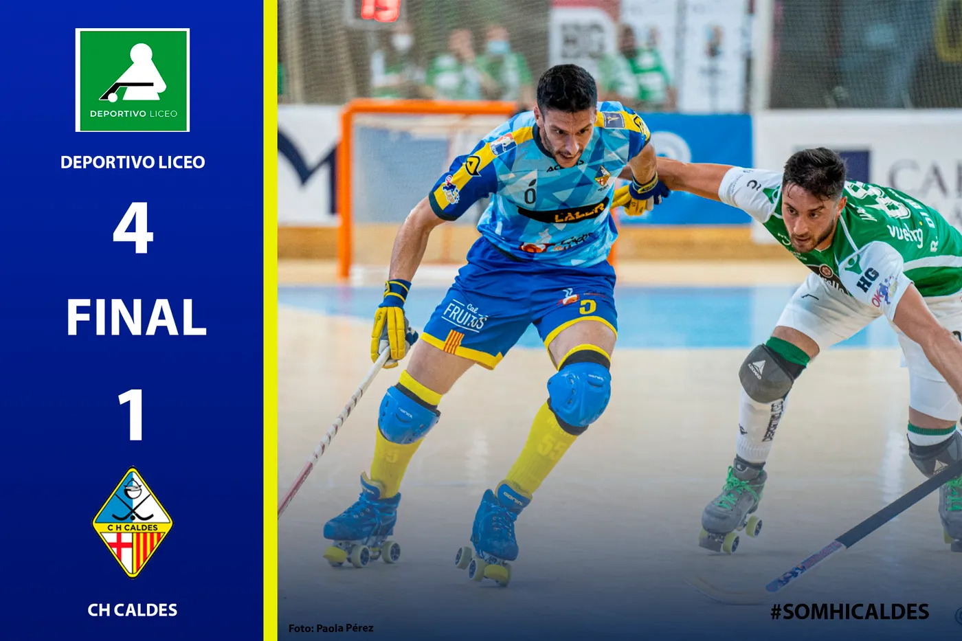 El Recam Làser Caldes es queda a les portes de la final de la Copa del Rei en perdre amb el Liceo a la semifinal (4-1), i ja pensa en Europa