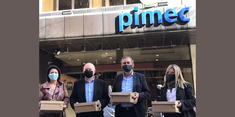 El calderí Pere Barrios presenta els avals per esdevenir candidat a la presidència de PIMEC