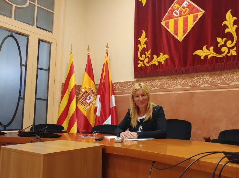 L'alcaldessa de Rubí, Ana María Martínez