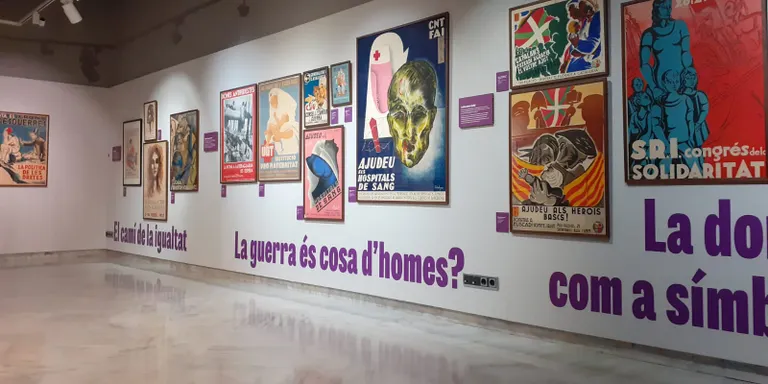 Diumenge és l’últim dia per visitar la mostra de cartells ‘Ciutadanes de la República’ al Molí de les Tres Eres