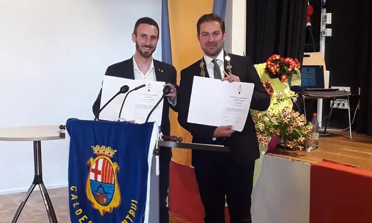 Representants de Caldes i Taunusstein protagonitzaran una trobada virtual sobre municipalisme i agermanament