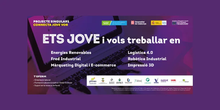 Arrenca una nova edició del programa Connecta Jove VOR per formar i inserir 120 joves de la comarca al mercat laboral