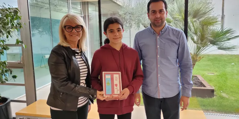 Xènia Rodríguez, autora del punt de llibre de Sant Jordi del Morell