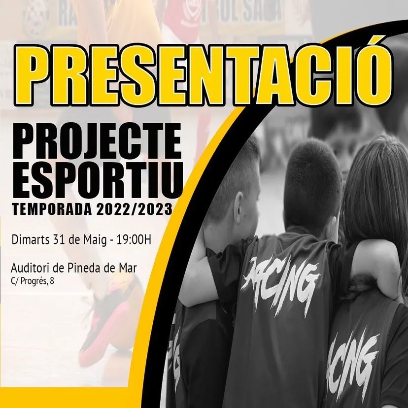 Presentació de la nova temporada del Racing Pineda
