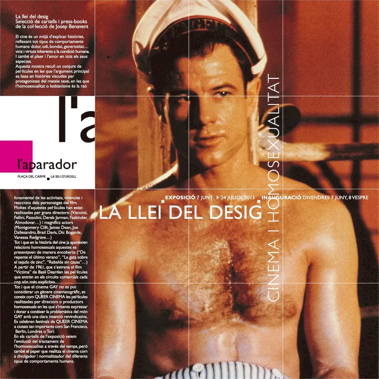 L'Aparador acull una exposició de cartells sobre cinema i homosexualitat