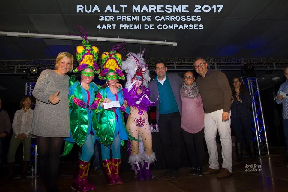 Gran nivell al Carnaval de l'Alt Maresme i La Tribala guanya el quart premi, i el tercer premi en carrosses