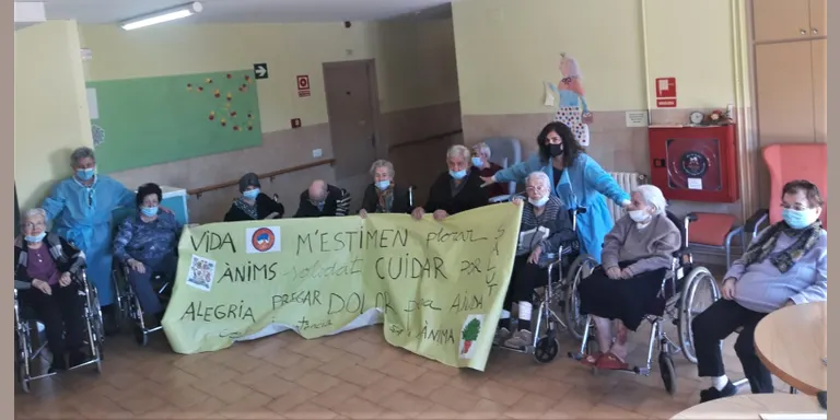 La residència de Solsona rep el suport del Servei d'Acompanyament al Dol