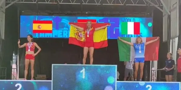 Maria José Carabante es proclama campiona del món màster en 800 metres