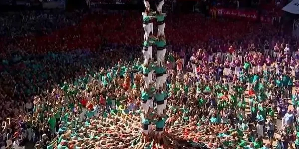 Els Castellers de Vilafranca destronen la Vella de Valls i s'imposen en el Concurs de Castells de Tarragona
