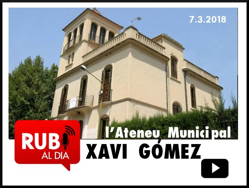 Agenda Ateneu Municipal 7 Març 2018