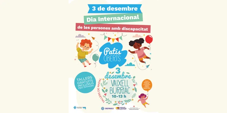 Aquest dissabte, Dia Internacional de les Persones amb Discapacitat