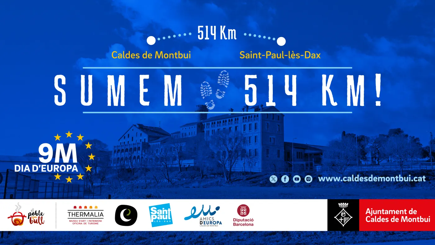 Caldes celebra el dia d’Europa amb activitats durant tot el mes