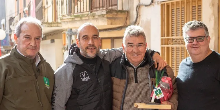 Dani Rovira aconsegueix el segon lloc al Concurs de Cultivadors de Calçots