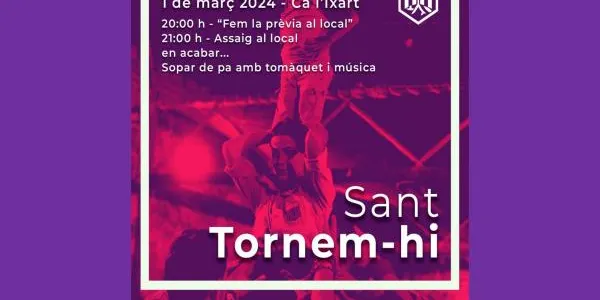 Els Castellers d’Altafulla comencen els assajos de la nova temporada aquest divendres