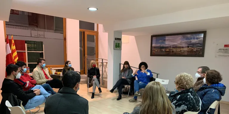 La JSC Comarques Tarragonines celebra el 8M a Valls