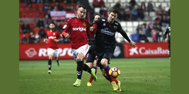 El Nàstic s’imposa per 2 a 0 al Numància i escurça distàncies amb la permanència