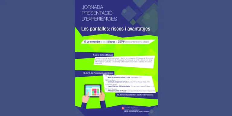 Jornada sobre l'ús de noves tecnologies a les escoles de l'Alt Urgell i Cerdanya