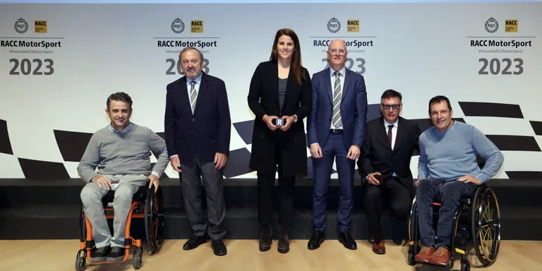 El calderí Lucas Cruz és reconegut en els premis RACC MotorSport 2023